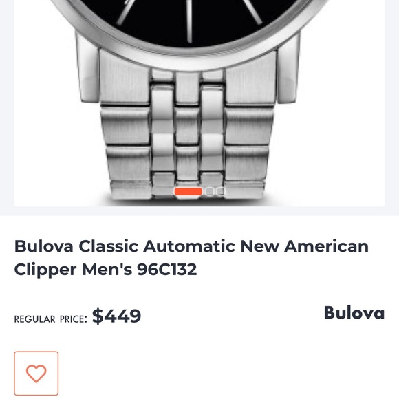 Bulova Classic Automatic New American
Clipper Men's 96C132 - Picture 7 of 11